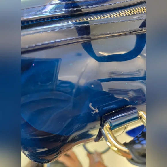 Furla Candy Bag Limited Edition, Blue And Black Snakeskin Print. - Picture 14 of 14